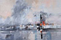 HARBOUR LIGHTS by Colin English at Ross's Online Art Auctions