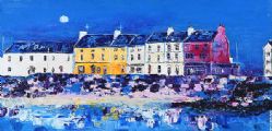 EVENING LIGHT, DONAGHADEE by Maria Mitchell at Ross's Online Art Auctions