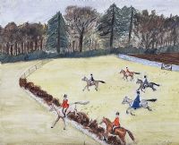 TALLY HO by Lydia de Burgh RUA UWS at Ross's Online Art Auctions