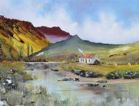 DONEGAL COTTAGE by John B. Duffy at Ross's Online Art Auctions
