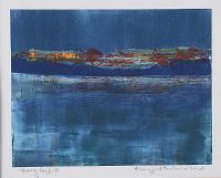 STRANGFORD COASTLINE AT SUNSET by Harry C. Reid HRUA at Ross's Online Art Auctions