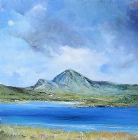 MOUNT ERRIGAL, COUNTY DONEGAL by David Gordon Hughes at Ross's Online Art Auctions