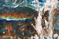 AUSTRALIAN LANDSCAPE by After Albert Namatjira at Ross's Online Art Auctions