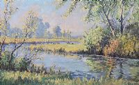 ON THE LAGAN by William Henry Burns at Ross's Online Art Auctions