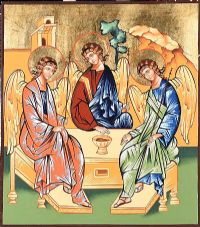 THREE ANGELS by Irish School at Ross's Online Art Auctions