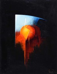 ORANGE by Verner Finlay at Ross's Online Art Auctions