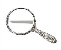 STERLING SILVER MIRROR WITH ORIGINAL BOX at Ross's Online Art Auctions