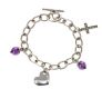 ASSORTMENT OF SILVER AND AMETHYST JEWELLERY at Ross's Online Art Auctions