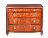 VICTORIAN MAHOGANY BOW FRONT CHEST OF DRAWERS at Ross's Online Art Auctions