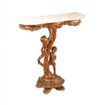 GILTWOOD HALL TABLE at Ross's Online Art Auctions