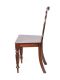 VICTORIAN MAHOGANY HALL CHAIR at Ross's Online Art Auctions
