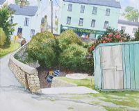 O'DOWD'S PUB, ROUNDSTONE, CONNEMARA by James Macintyre RUA at Ross's Online Art Auctions