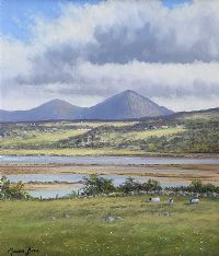 LOW TIDE, BALLYNESS BAY, COUNTY DONEGAL by Manson Blair UWS at Ross's Online Art Auctions