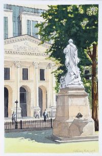 ULSTER BANK BESIDE THE CITY HALL by Gordon McKnight, UWS ARUA ASU at Ross's Online Art Auctions