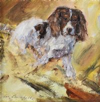 SPRINGER SPANIEL by Con Campbell at Ross's Online Art Auctions