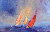 SAILING GLORY by Carol Ann Waldron at Ross's Online Art Auctions