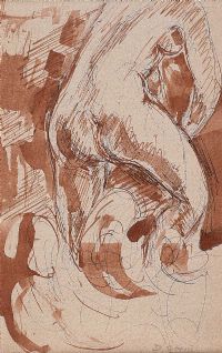 NUDE STUDY by Daniel O'Neill at Ross's Online Art Auctions