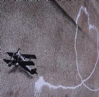BIPLANE by Banksy at Ross's Online Art Auctions