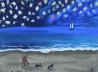 UNDER THE STARS by Annie Robinson at Ross's Online Art Auctions