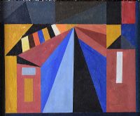 THE VILLAGE by After Colin Middleton RHA RUA at Ross's Online Art Auctions