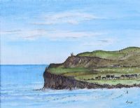 ON THE ANTRIM COAST by S. Murray at Ross's Online Art Auctions