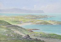 HORN HEAD, DONEGAL by George W.  Morrison at Ross's Online Art Auctions