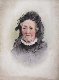 PORTRAIT OF A VICTORIAN LADY by English School at Ross's Online Art Auctions