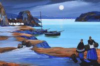MOON BATHED BALLINTOY by J.P. Rooney at Ross's Online Art Auctions