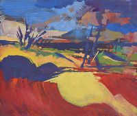 SHOREHAM VALLEY by Brian Johnston at Ross's Online Art Auctions