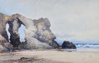 ROCKS & FORESHORE by F.T. Widgery at Ross's Online Art Auctions