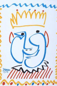 THE KING by Pablo Picasso at Ross's Online Art Auctions