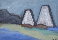 GABLE ENDS by Markey Robinson at Ross's Online Art Auctions