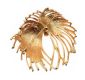 MORET GOLD-TONE BROOCH at Ross's Online Art Auctions