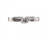 PLATINUM DIAMOND 'HEARTS ON FIRE' RING at Ross's Online Art Auctions