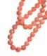 FAUX CORAL BEADS AND EMPORIO WATCH at Ross's Online Art Auctions