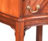 PAIR OF MAHOGANY SERPENTINE FRONT BEDSIDE PEDESTALS at Ross's Online Art Auctions