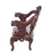 CHINESE CARVED HARDWOOD ARMCHAIR at Ross's Online Art Auctions