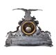 VICTORIAN SLATE & MARBLE MANTEL CLOCK at Ross's Online Art Auctions