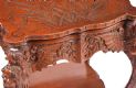 ORIENTAL HARDWOOD TABLE at Ross's Online Art Auctions