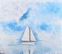 L.A. SAILING by Jeff Adams at Ross's Online Art Auctions