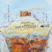 SHIP OF DREAMS by Christine Bowen at Ross's Online Art Auctions