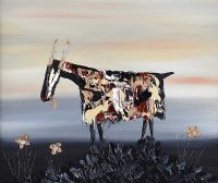 GOLDEN GOAT by Michael Smyth at Ross's Online Art Auctions