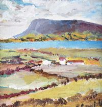 MUCKISH MOUNTAIN, DONEGAL by R. Campbell at Ross's Online Art Auctions