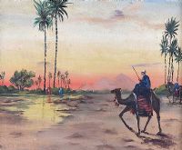 HEADING FOR HOME by Eastern School at Ross's Online Art Auctions