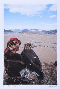GOLDEN EAGLE, MONGOLIA by Sophie Howth at Ross's Online Art Auctions