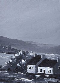 IRISH COTTAGES by Sean Lorinyenko at Ross's Online Art Auctions