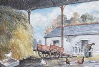 ON A WICKLOW FARM by C.E. Kelly at Ross's Online Art Auctions