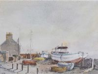 THE KINNEGAR, HOLYWOOD by Tom Kerr at Ross's Online Art Auctions