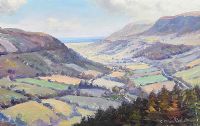 GLENARIFF, COUNTY ANTRIM by Charles McAuley at Ross's Online Art Auctions