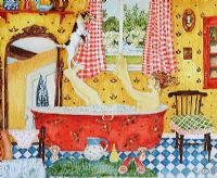 BATH TIME by Beatrice Chapleo at Ross's Online Art Auctions